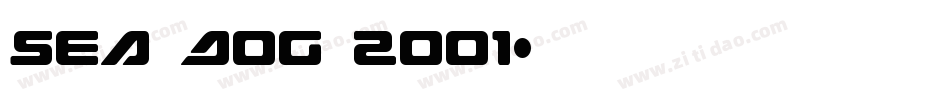 Sea Dog 2001字体转换